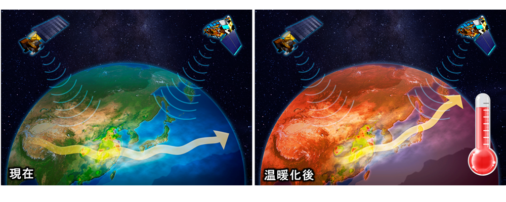 気候の異常をエアロゾルで検出する新たな方法を開発―人工衛星による長期地球観測の重要性が明らかに―