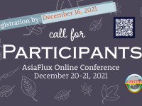 AsiaFlux Online Conference 2021(Online)　　　